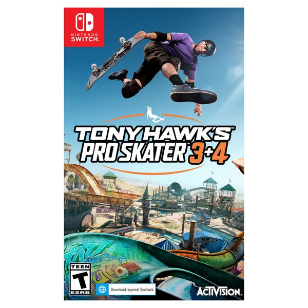 TONY HAWK'S PRO SKATER 3 +4 - SWITCH (PRÉCOMMANDE)