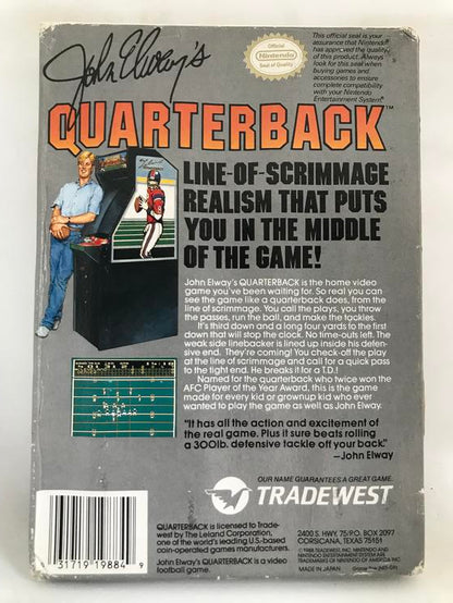 JOHN ELWAY'S QUARTERBACK (COMPLETE IN BOX) (usagé)