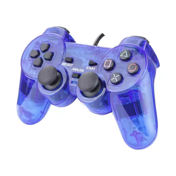 WIRED CONTROLLER BLUE CLEAR JOBBER (PS2)