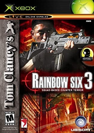 TOM CLANCY'S RAINBOW SIX 3 WITH MICROPHONE (COMPLETE IN BOX) (usagé)