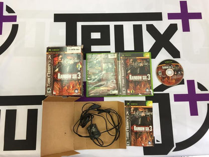 TOM CLANCY'S RAINBOW SIX 3 WITH MICROPHONE (COMPLETE IN BOX) (usagé)