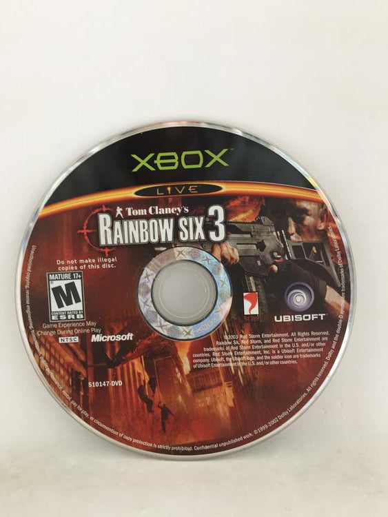 TOM CLANCY'S RAINBOW SIX 3 WITH MICROPHONE (COMPLETE IN BOX) (usagé)