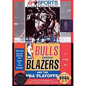 BULLS VS. BLAZERS AND THE NBA PLAYOFFS (COMPLETE IN BOX) (usagé)