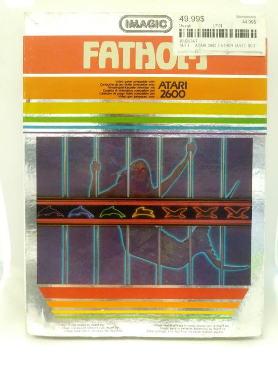 ATARI 2600 FATHOM (WITH BOX) (usagé)