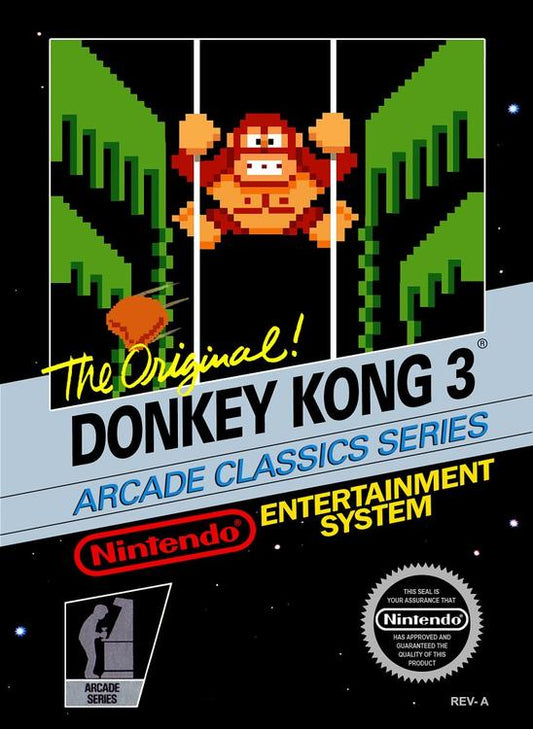 DONKEY KONG 3 ARCADE CLASSICS SERIES (5 SCREW) (usagé)