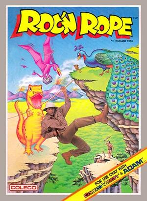 COLECOVISION ROC'N ROPE (COMPLETE IN BOX) (usagé)