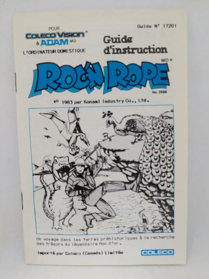COLECOVISION ROC'N ROPE (COMPLETE IN BOX) (usagé)