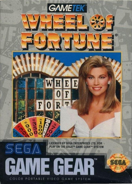 GAME GEAR WHEEL OF FORTUNE (COMPLETE IN BOX)
