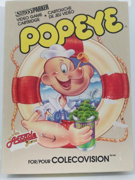 COLECOVISION POPEYE (COMPLETE IN BOX) (usagé)