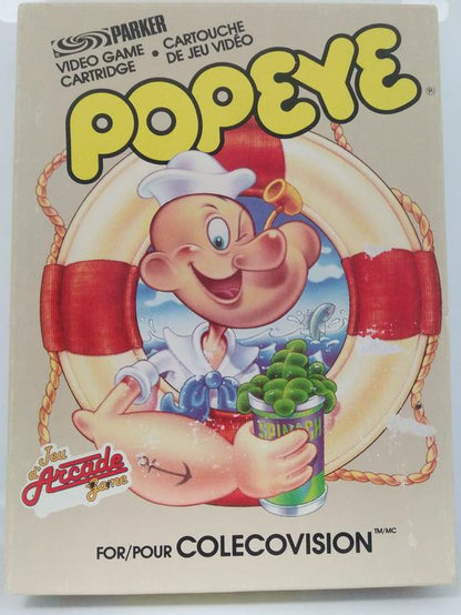 COLECOVISION POPEYE (COMPLETE IN BOX) (usagé)