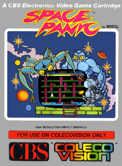 COLECOVISION SPACE PANIC (usagé)