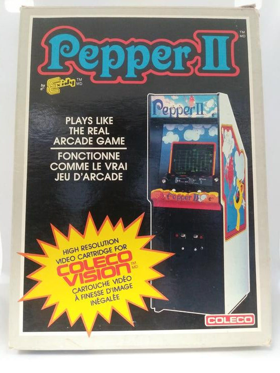 COLECOVISION PEPPER II (COMPLETE IN BOX) (usagé)