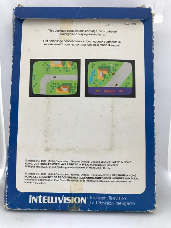INTELLIVISION AUTO RACING (COMPLETE IN BOX) (usagé)