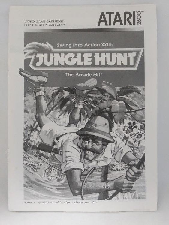 ATARI 2600 JUNGLE HUNT (COMPLETE IN BOX) (usagé)