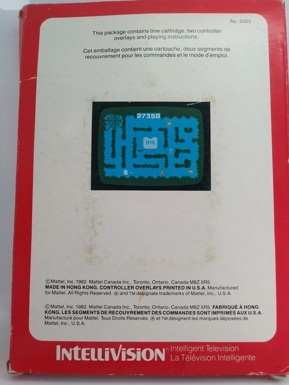 INTELLIVISION NIGHT STALKER (COMPLETE IN BOX) (usagé)