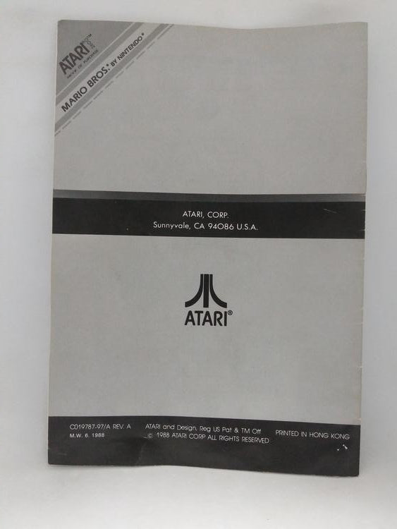 ATARI 2600 MARIO BROS. (COMPLETE IN BOX) (usagé)