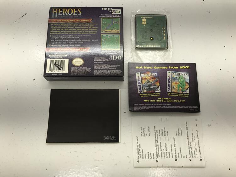 HEROES OF MIGHT AND MAGIC (COMPLETE IN BOX) (usagé)