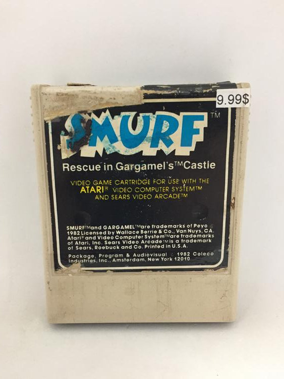 ATARI 2600 SMURF RESCUE IN GARGAMEL'S CASTLE (usagé)