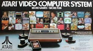 ATARI 2600 SYSTEM - NO PADDLE CONTROLLER (COMPLETE IN BOX) (usagé)