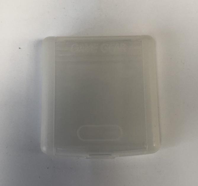 GAME GEAR CASE CARTRIDGE PROTECTOR CLEAR (SEGA) (usagé)