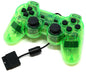 WIRED CONTROLLER GREEN CLEAR JOBBER (PS2) (usagé)