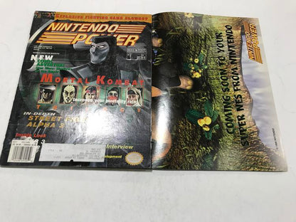 NINTENDO POWER GAMER MAGAZINE VOLUME 89 WITH POSTER - MORTAL KOMBAT TRILOGY (usagé)
