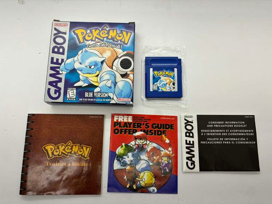 POKEMON BLUE (COMPLETE IN BOX) (usagé)