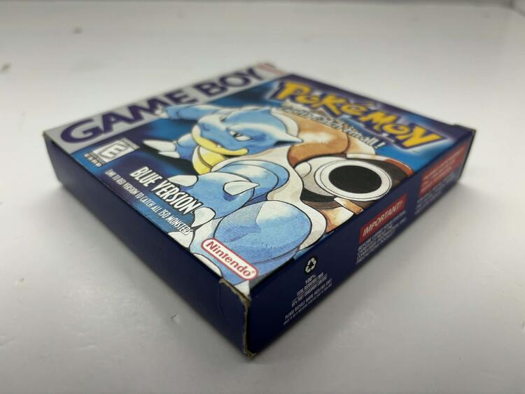 POKEMON BLUE (COMPLETE IN BOX) (usagé)