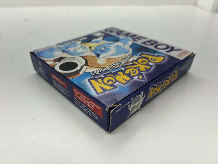 POKEMON BLUE (COMPLETE IN BOX) (usagé)