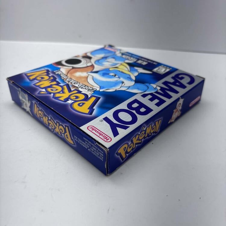 POKEMON BLUE (COMPLETE IN BOX) (usagé)