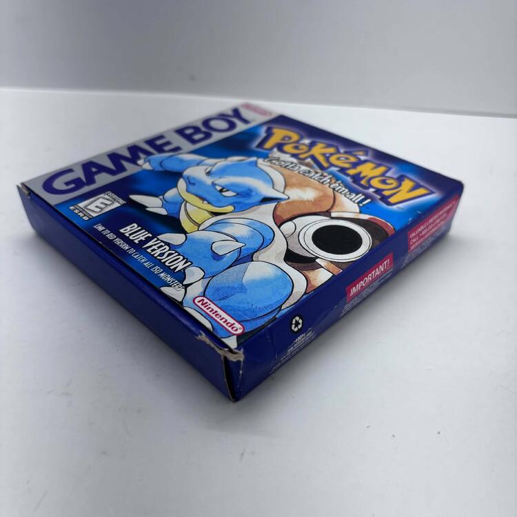 POKEMON BLUE (COMPLETE IN BOX) (usagé)