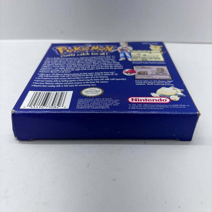 POKEMON BLUE (COMPLETE IN BOX) (usagé)