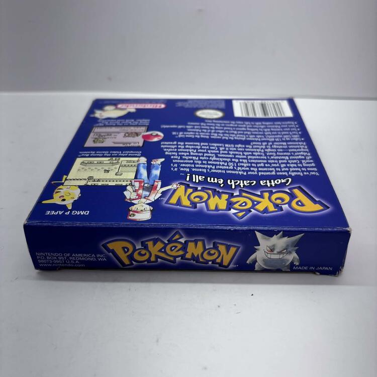 POKEMON BLUE (COMPLETE IN BOX) (usagé)