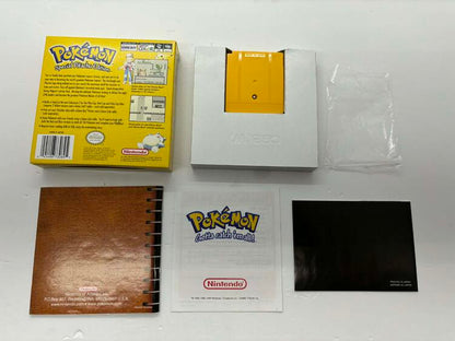 POKEMON YELLOW (COMPLETE IN BOX)