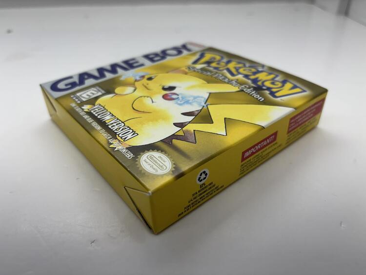 POKEMON YELLOW (COMPLETE IN BOX) (usagé)
