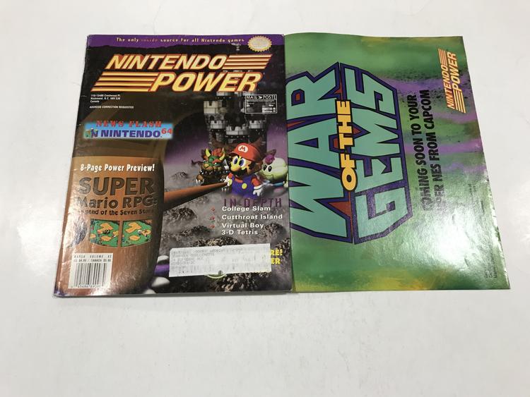 NINTENDO POWER GAMER MAGAZINE VOLUME 82 WITH POSTER - SUPER MARIO RPG (usagé)