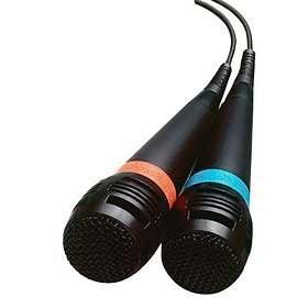 MICROPHONE SINGSTAR DUAL PACK (PS2) (usagé)
