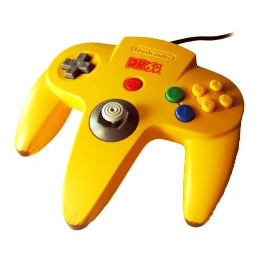 CONTROLLER BANANA NINTENDO (N64) (usagé)