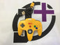 CONTROLLER BANANA NINTENDO (N64) (usagé)