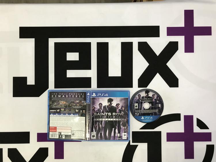 SAINTS ROW THE THIRD REMASTERED (usagé)