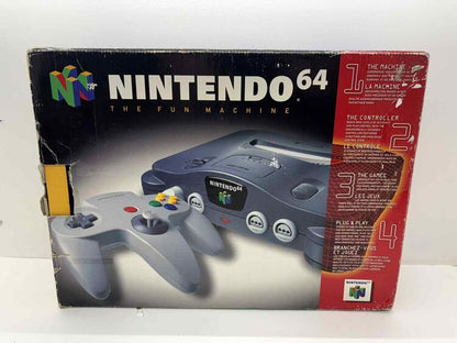 NINTENDO 64 BLACK (WITH BOX)