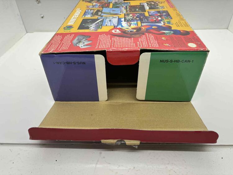 NINTENDO 64 BLACK (WITH BOX)