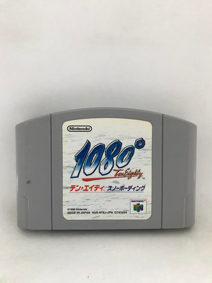 1080 SNOWBOARDING JAP EDITION (COMPLETE IN BOX) (usagé)