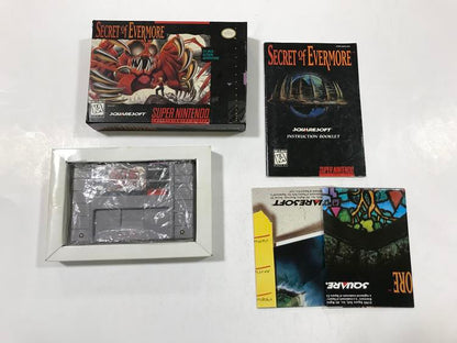 SECRET OF EVERMORE (COMPLETE IN BOX) (usagé)