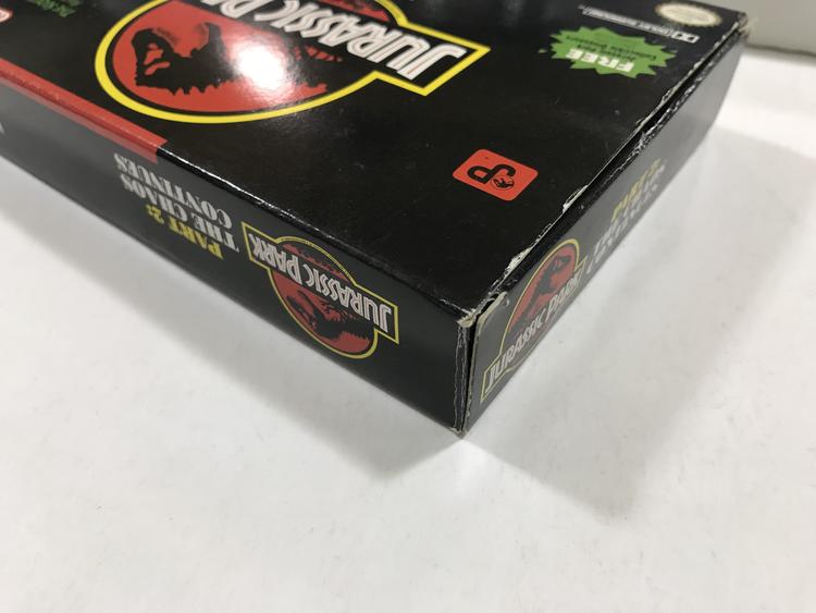 JURASSIC PARK 2 THE CHAOS CONTINUES (COMPLETE IN BOX) (usagé)
