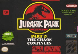 JURASSIC PARK 2 THE CHAOS CONTINUES (COMPLETE IN BOX) (usagé)