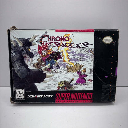 CHRONO TRIGGER (COMPLETE IN BOX W/ MAP) (usagé)
