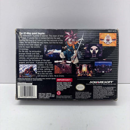 CHRONO TRIGGER (COMPLETE IN BOX W/ MAP) (usagé)