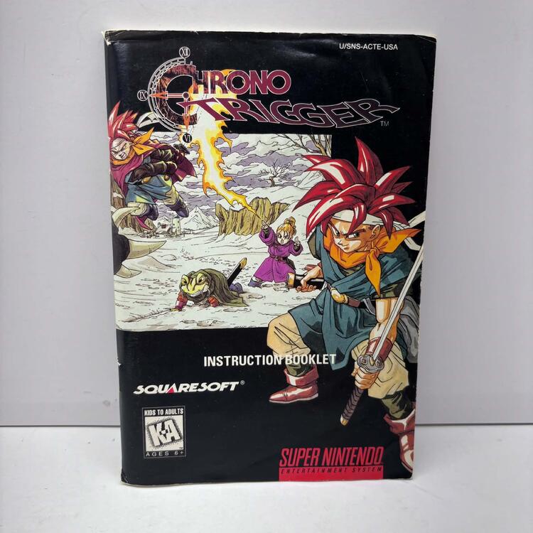 CHRONO TRIGGER (COMPLETE IN BOX W/ MAP)