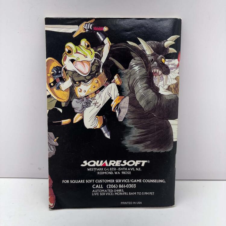 CHRONO TRIGGER (COMPLETE IN BOX W/ MAP)